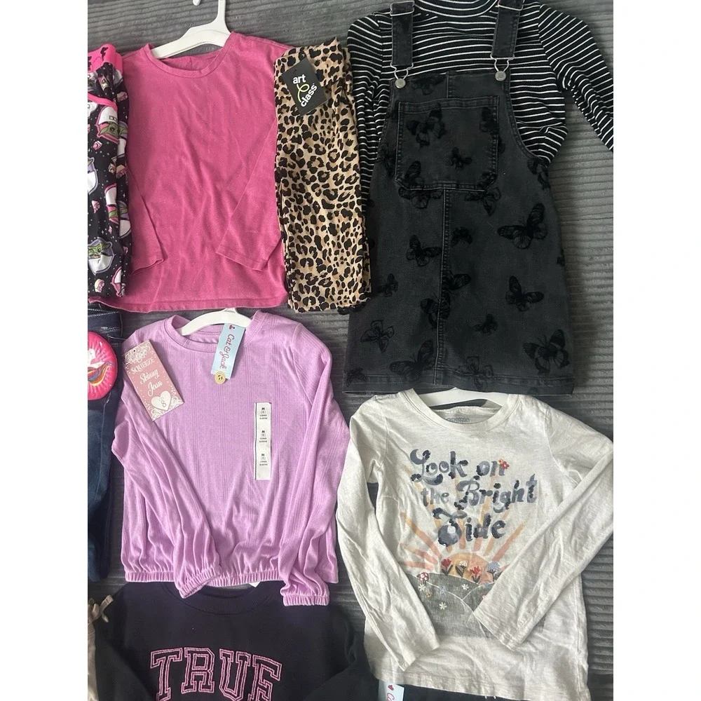 Huge Lot Girls Size 7/8 Clothes NEW &EC Dress Gymboree Sweatshirts Winter 7 8